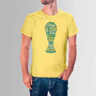 CAMISETA BRASIL MÚSICA
