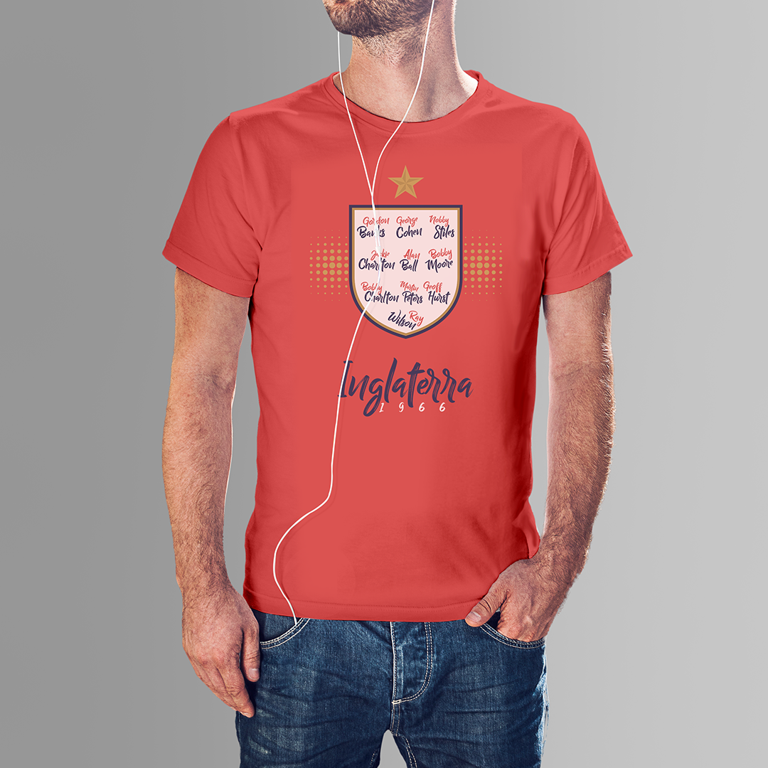 CAMISETA INGLATERRA