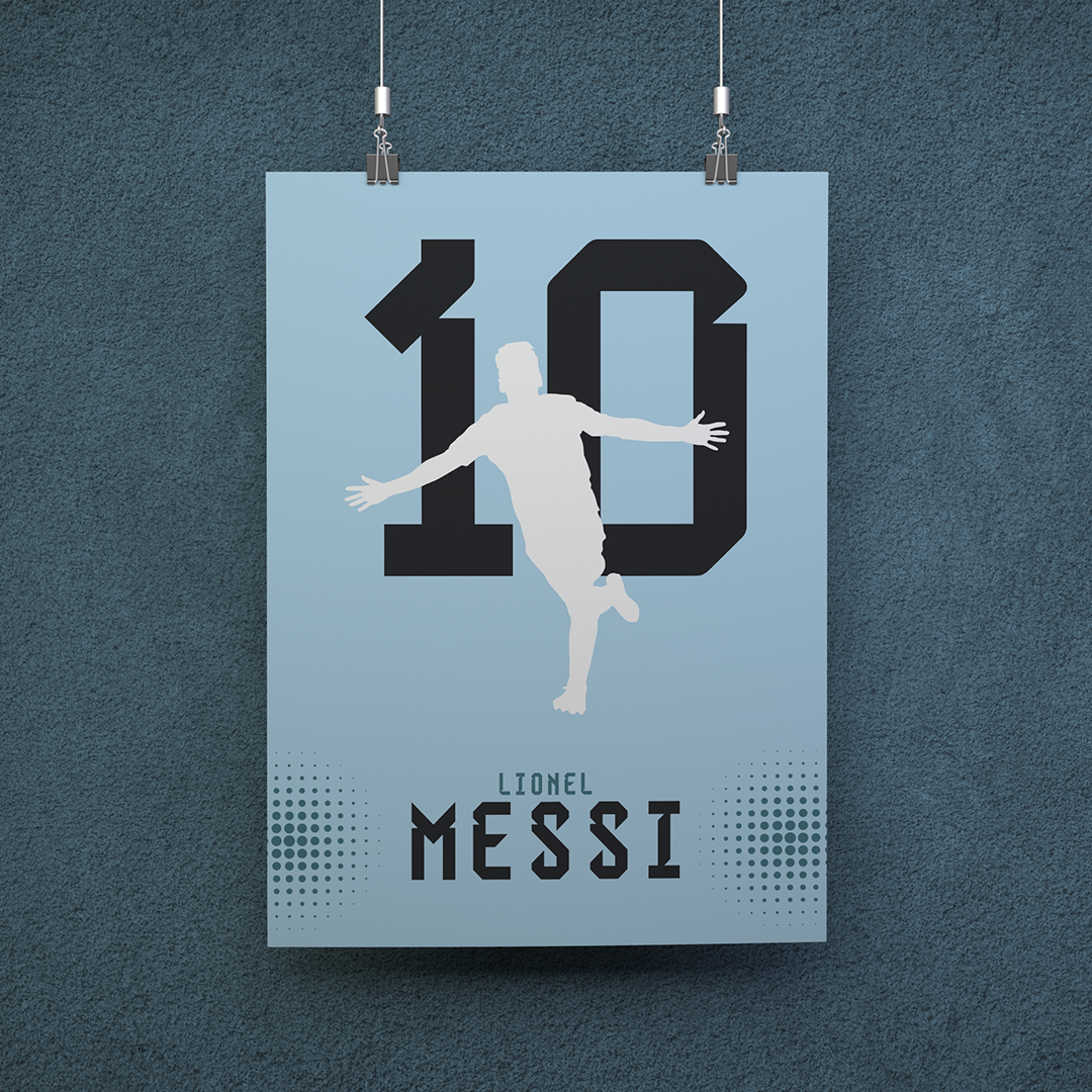 POSTER MESSI