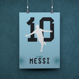 POSTER MESSI