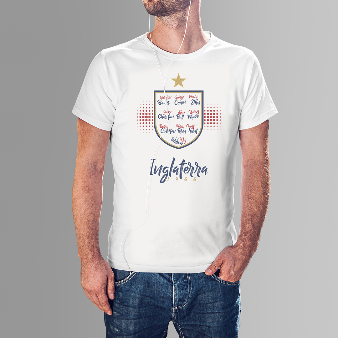 CAMISETA INGLATERRA