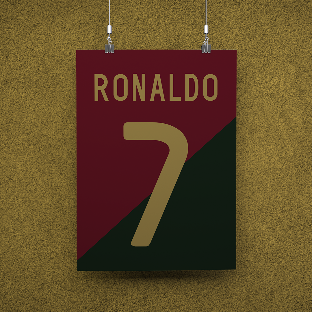 POSTER CAMISA RONALDO