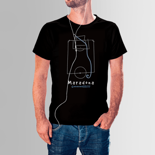 CAMISETA GOL MARADONA