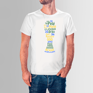 CAMISETA BRASIL MÚSICA