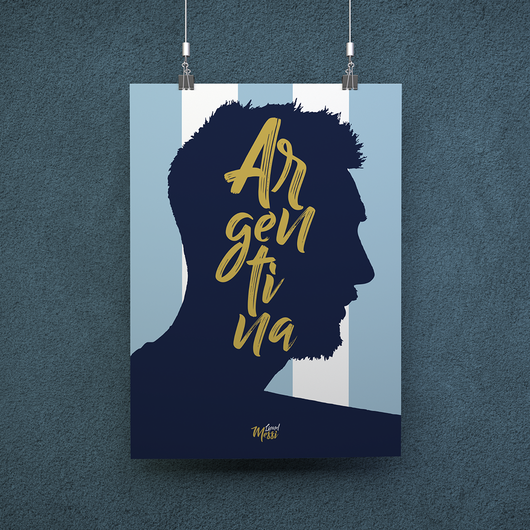 POSTER MESSI