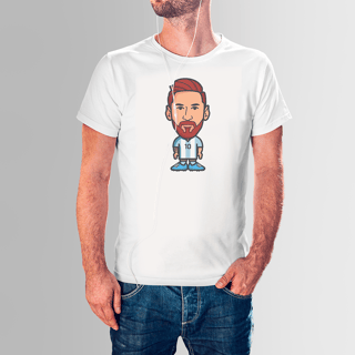 CAMISETA CARICATURA MESSI
