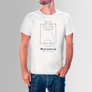 CAMISETA GOL MARADONA