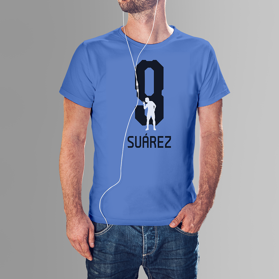 Nome do produto: CAMISETA SUÁREZ