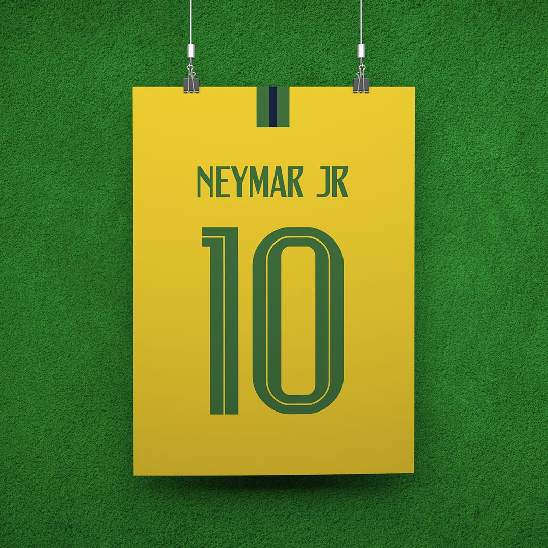 POSTER CAMISA NEYMAR