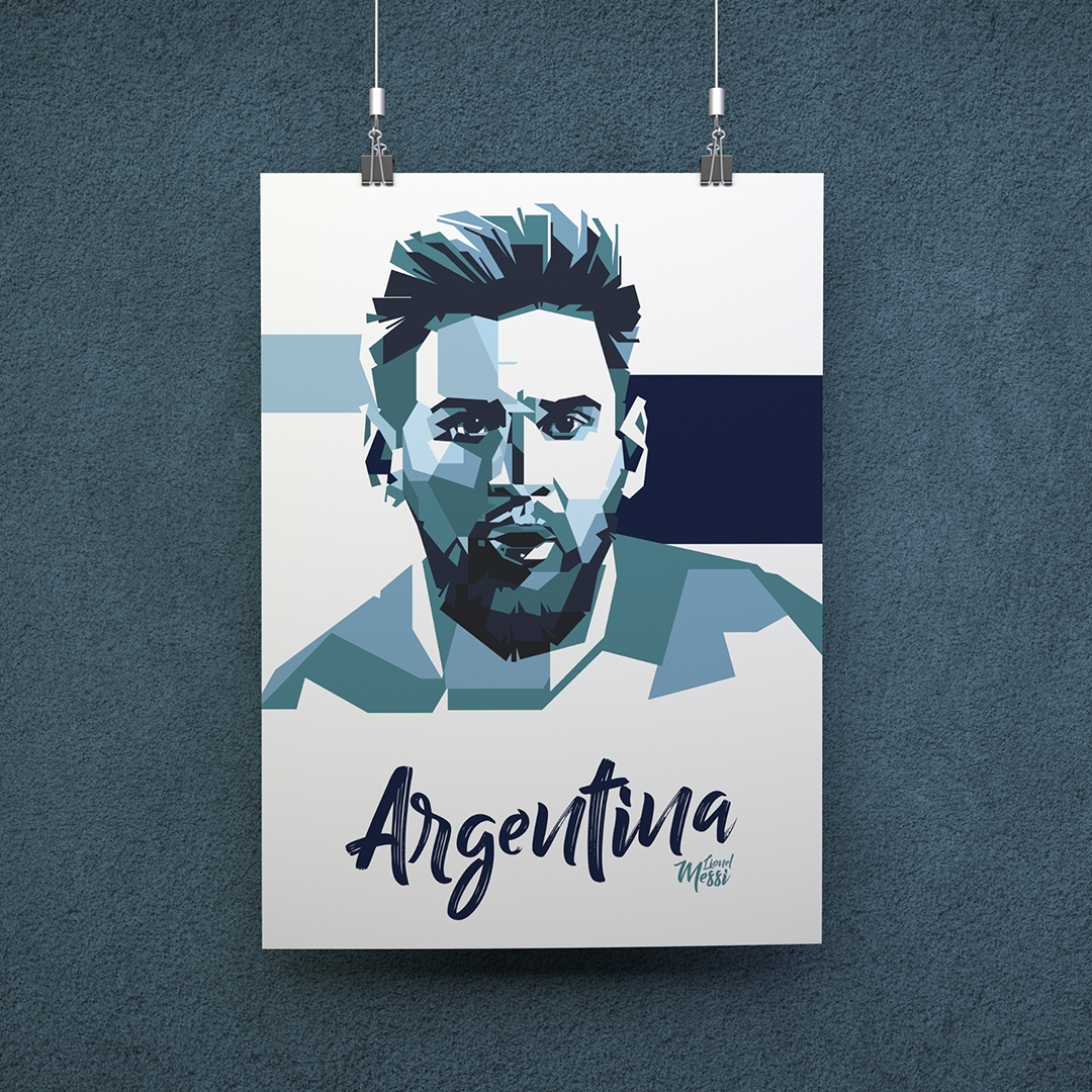 Nome do produto: POSTER MESSI