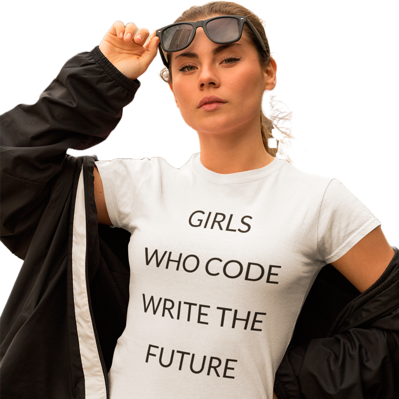 Nome do produto: Girls who code write the future