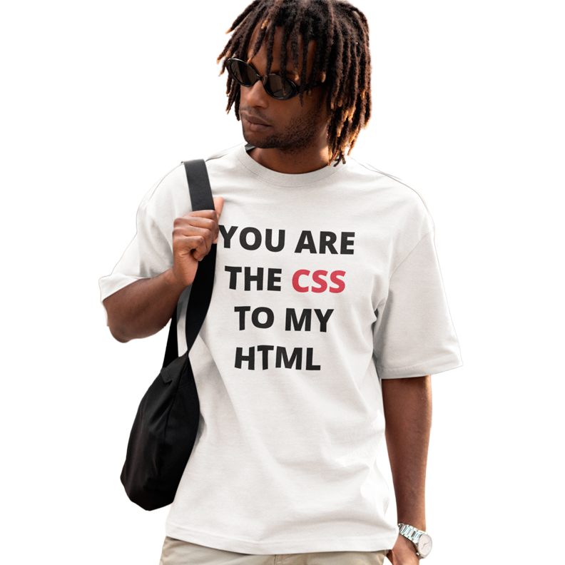 Nome do produto: You are the CSS to my HTML