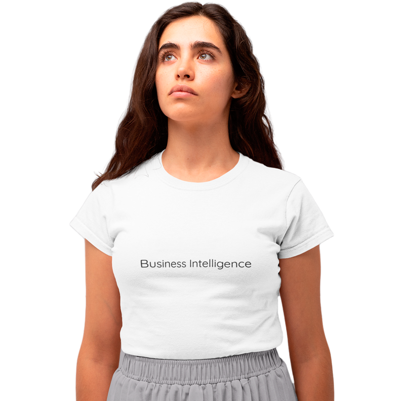 Nome do produto: Camiseta Feminina Basica - Business Intelligence