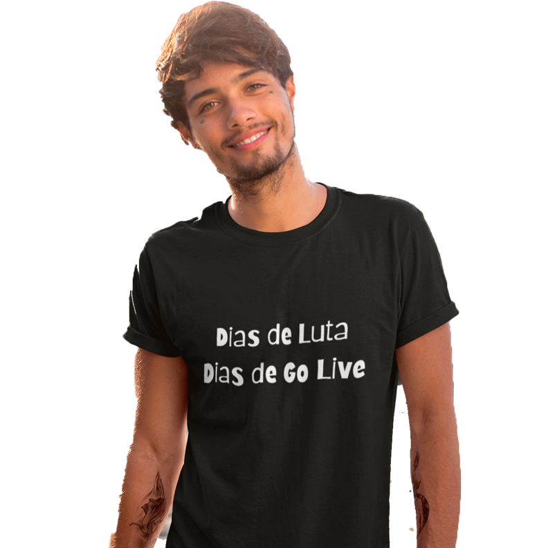 Nome do produto: Camiseta Masculina - Dias de Go Live