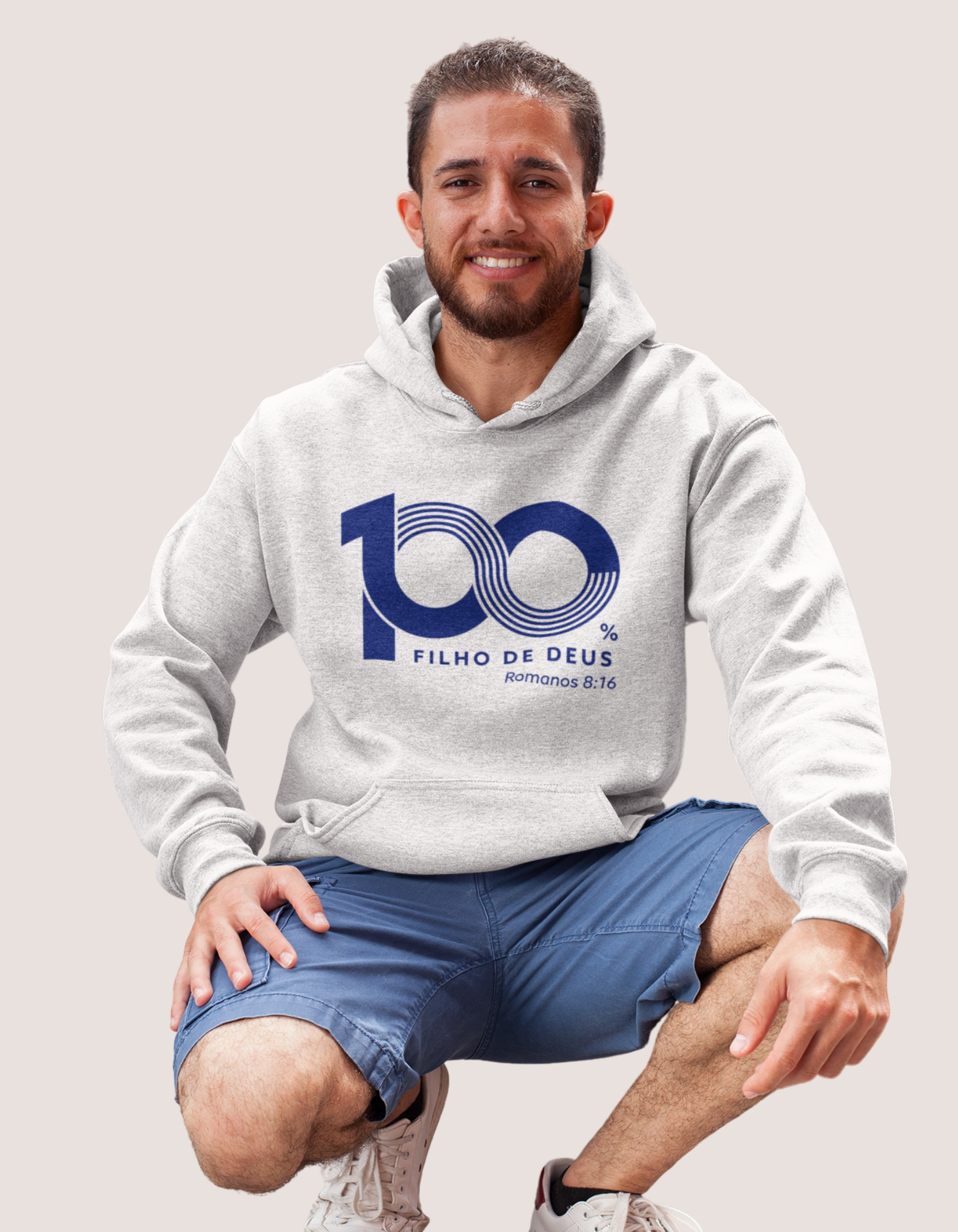 Nome do produto: MOLETOM CANGURU UNISSEX - FILHOS (FILHO -BLUE)