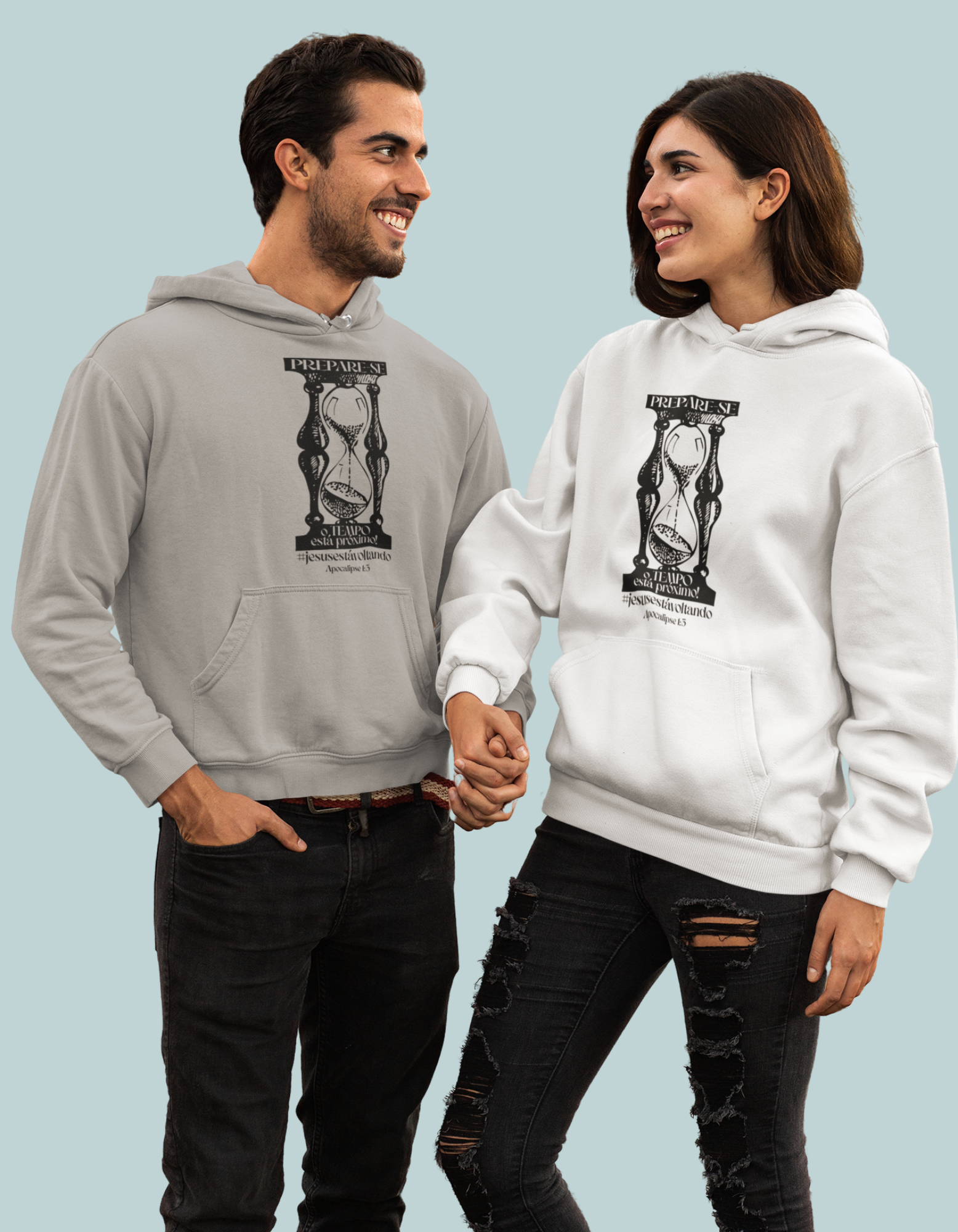 Nome do produto: MOLETOM CANGURU UNISSEX - PREPARE-SE (BLACK)