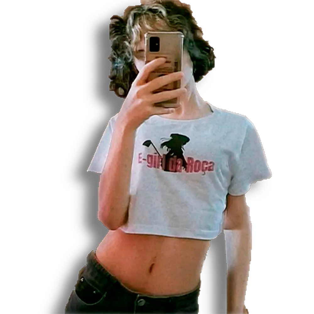 Nome do produto: E-girl da Roça - CROPPED