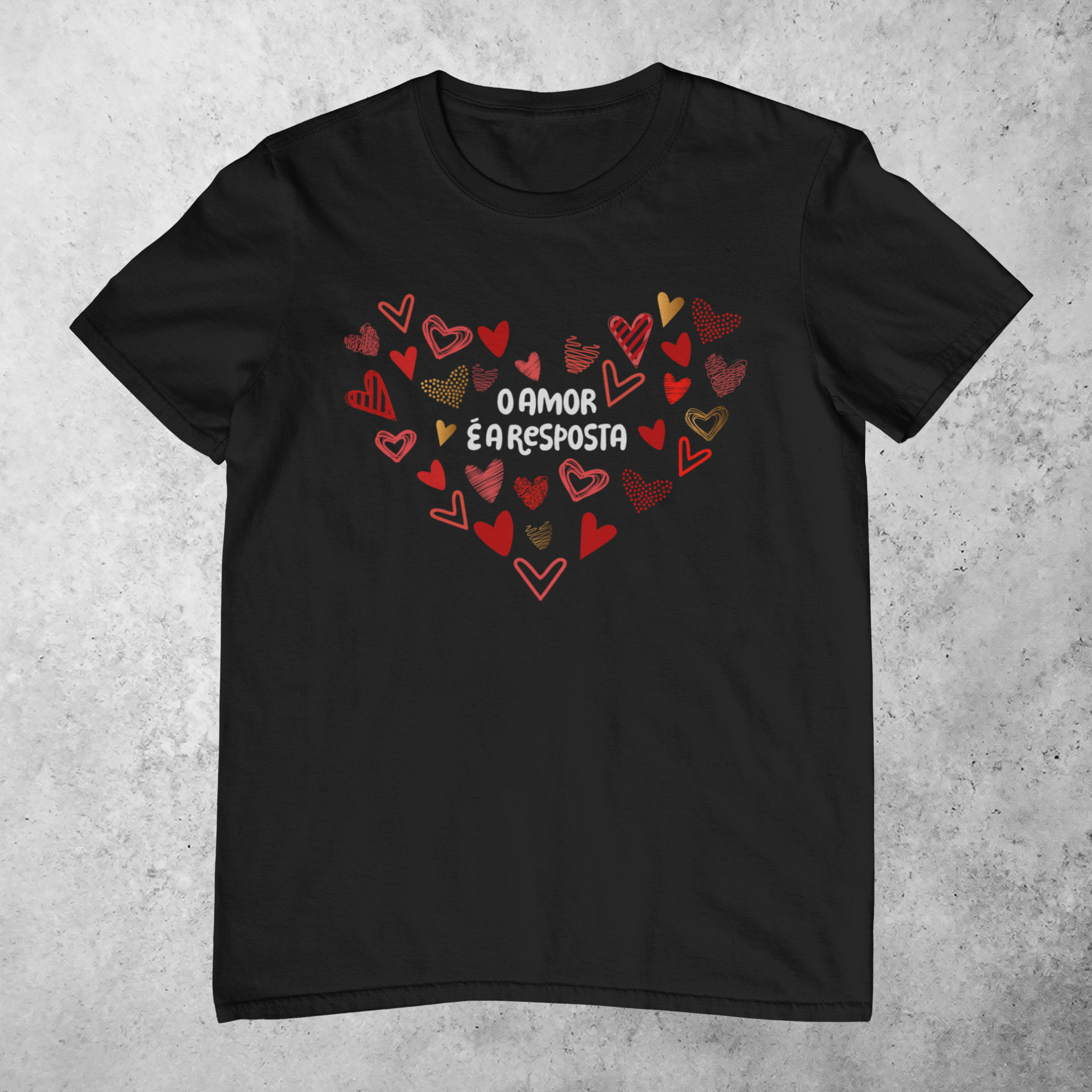 Nome do produto: O AMOR É A RESPOSTA [UNISSEX]