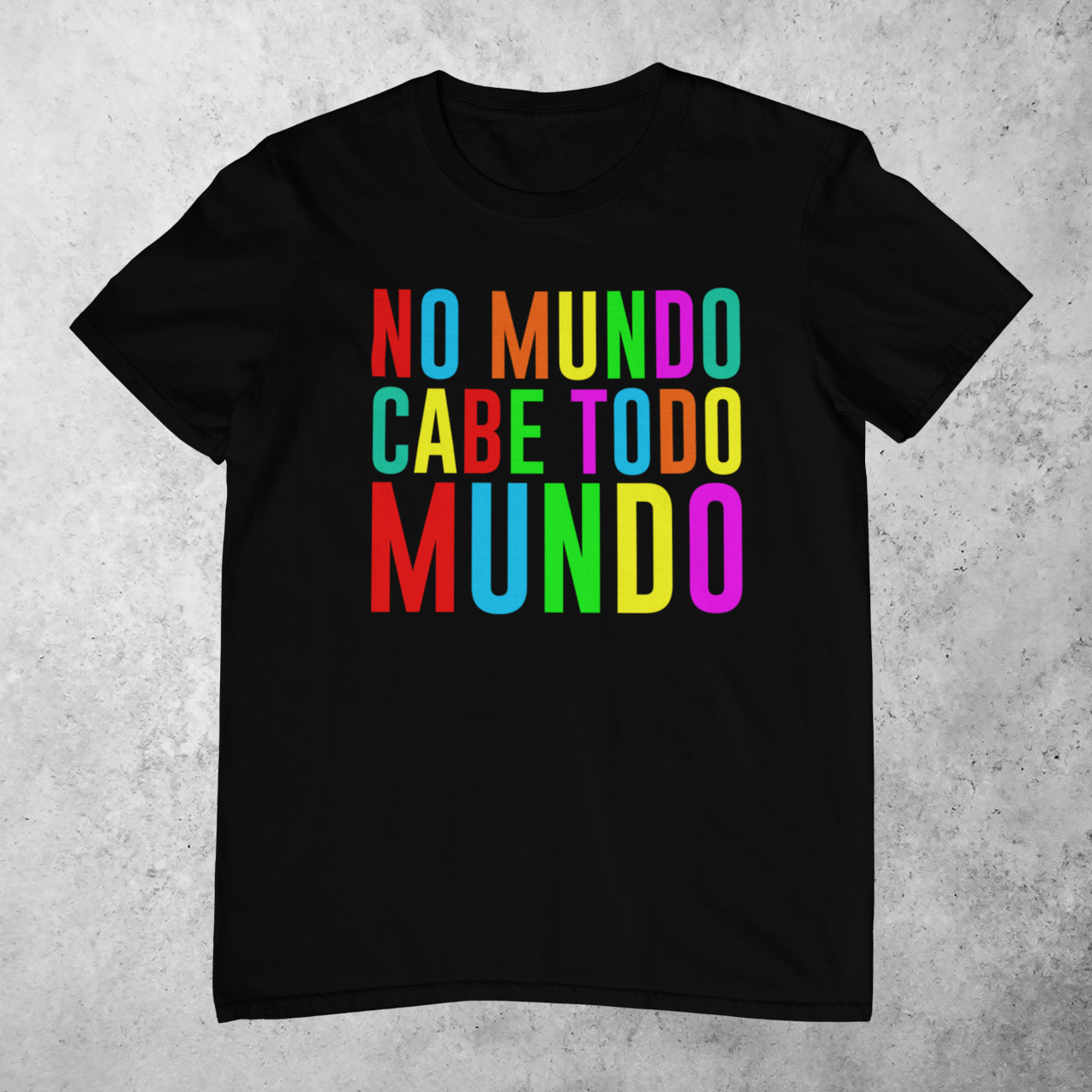 Nome do produto: NO MUNDO CABE TODO MUNDO [1] [UNISSEX]