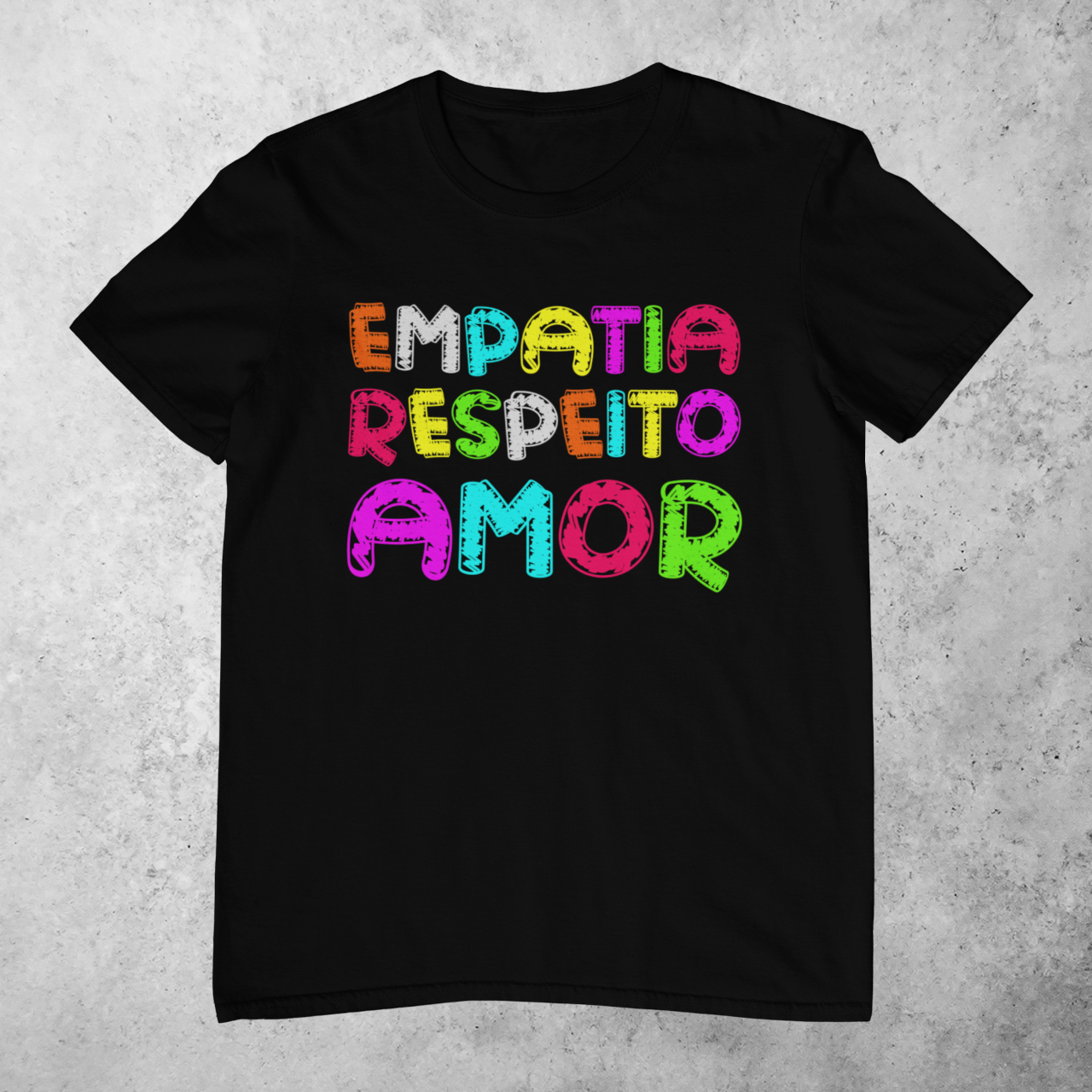 Nome do produto: EMPATIA, RESPEITO, AMOR [UNISSEX]
