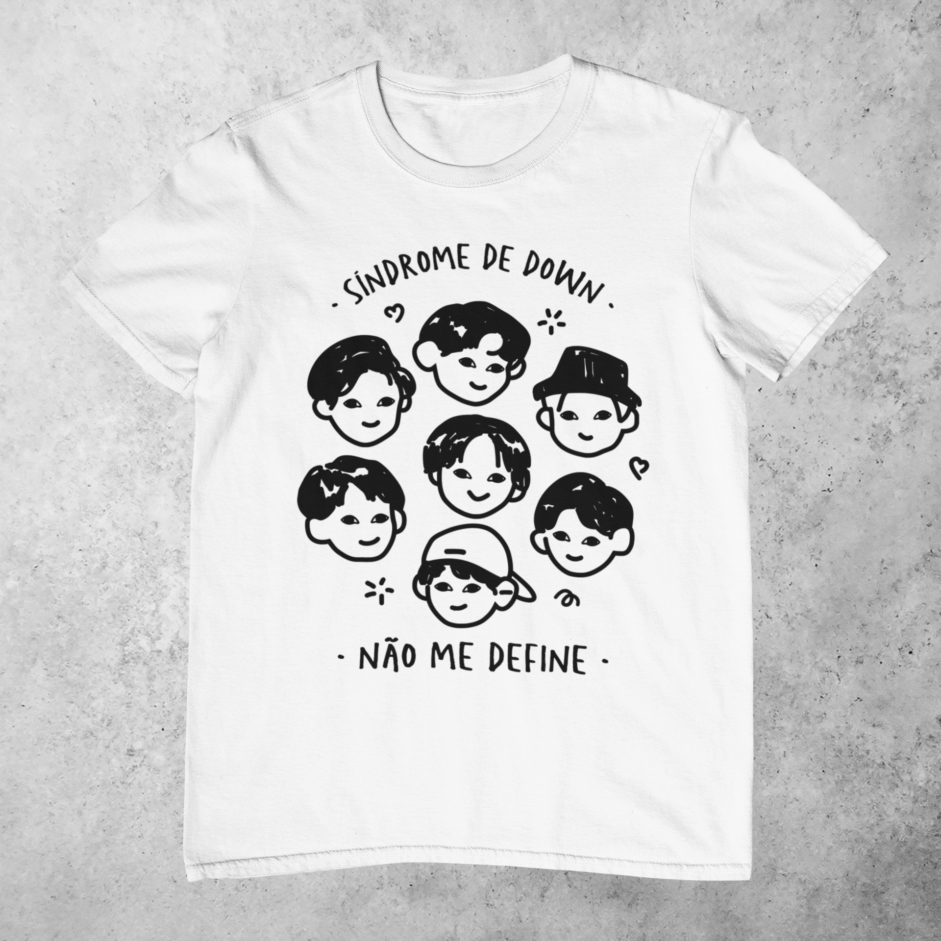 Nome do produto: SÍNDROME DE DOWN NÃO ME DEFINE [2] [UNISSEX]