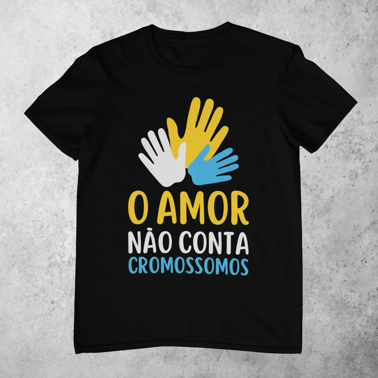 Nome do produto: O AMOR NÃO CONTA CROMOSSOMOS [UNISSEX]