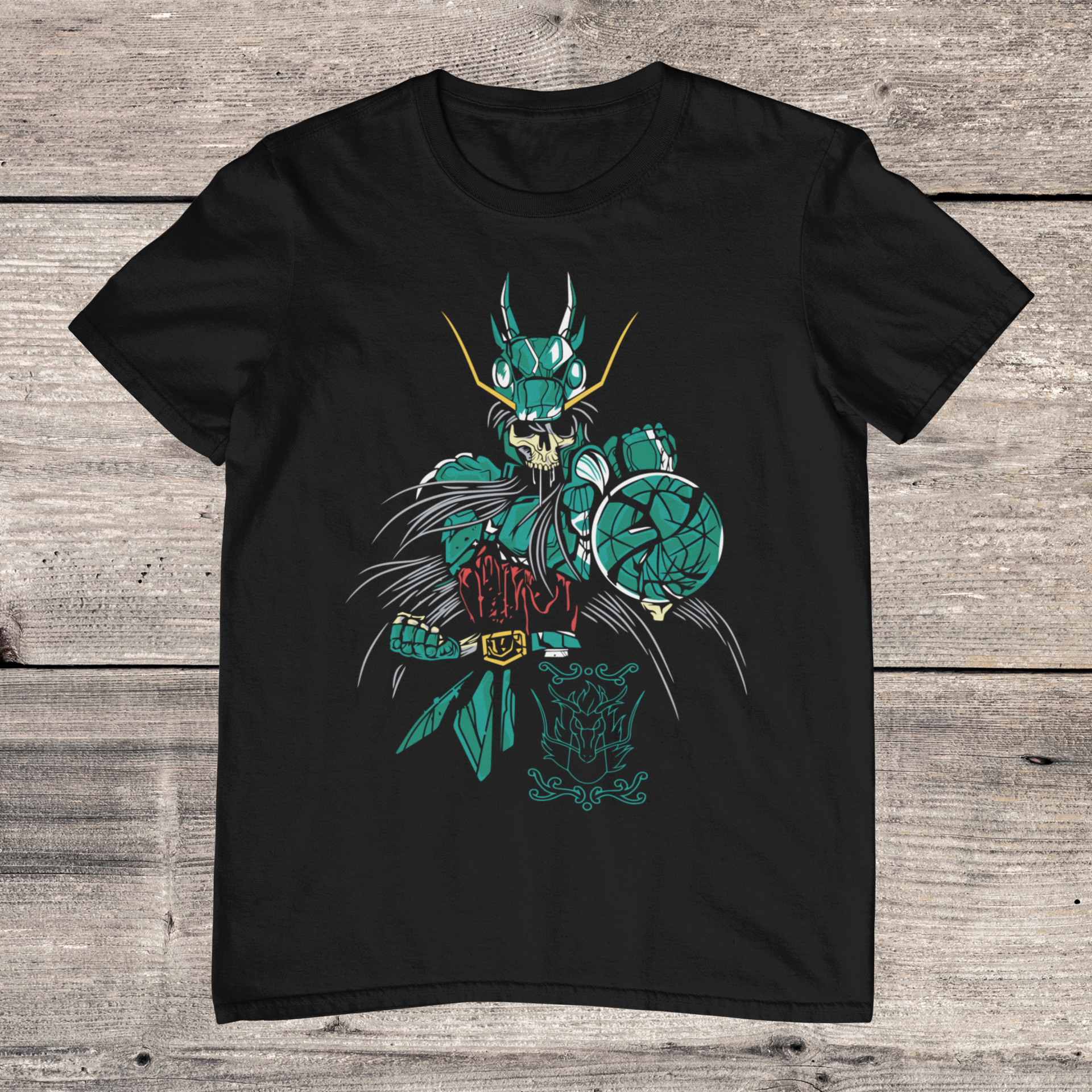 Nome do produto: Camisa Shiryu Skull