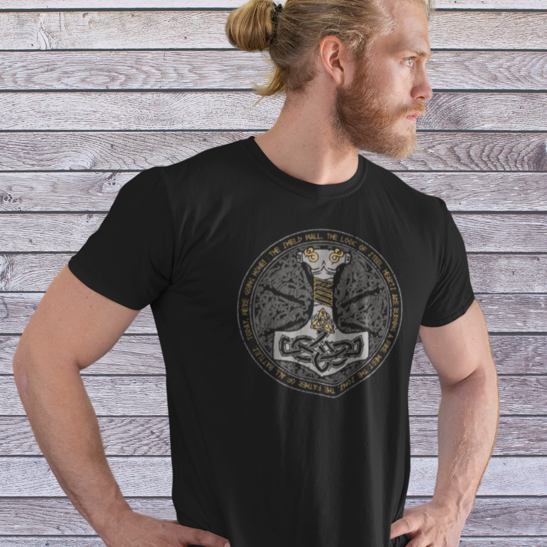 Nome do produto: Camisa Mjolnir e Runas