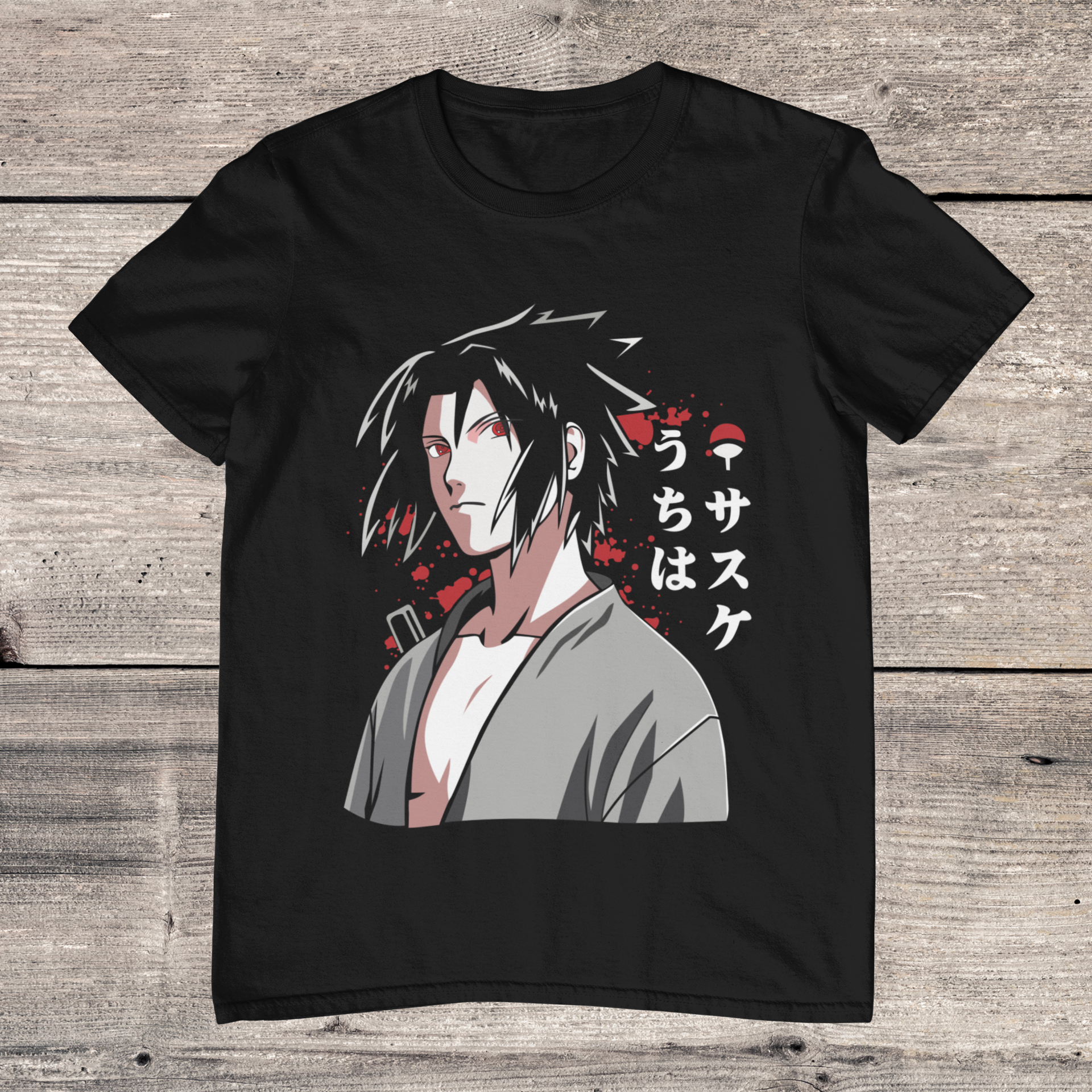 Nome do produto: Camisa Sasuke Uchiha