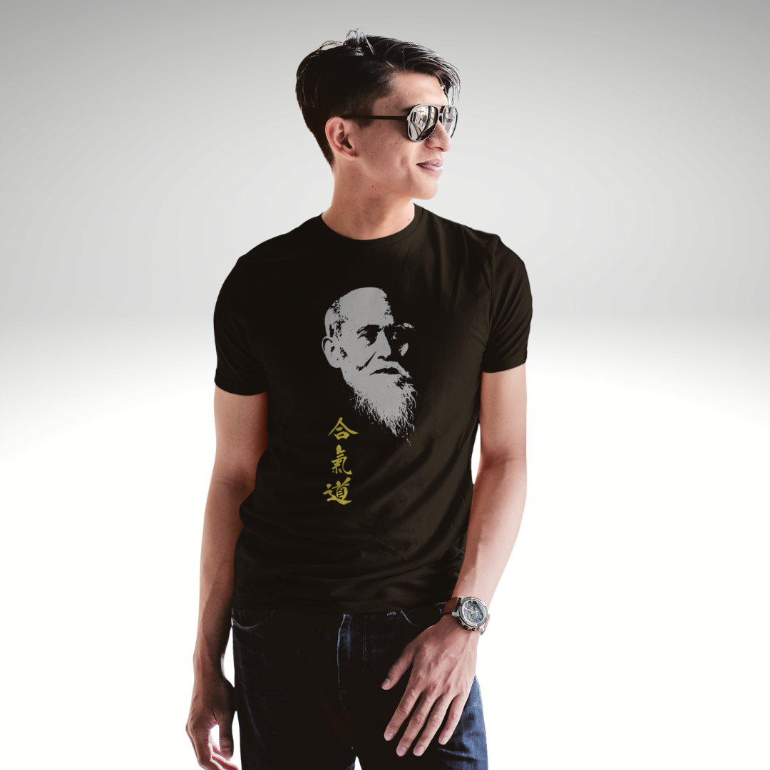 Nome do produto: Camisa Murihei Ueshiba - Aikido