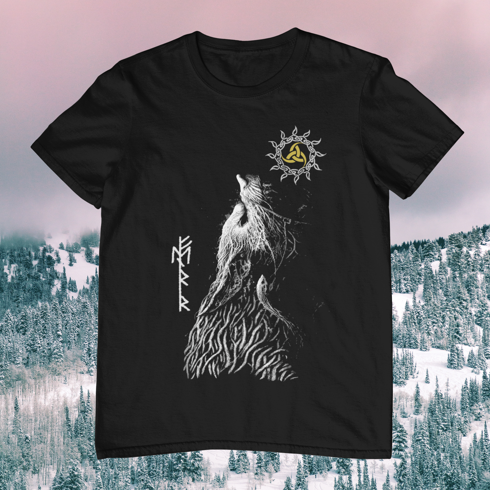 Nome do produto: Camisa Lobo Fenrir