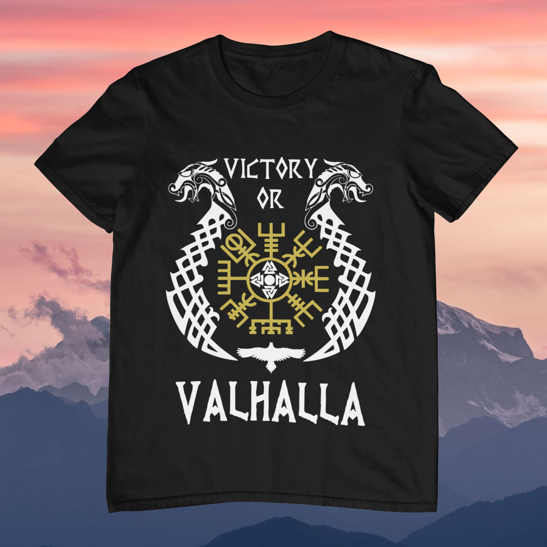 Nome do produto: Camisa Victory or Valhalla