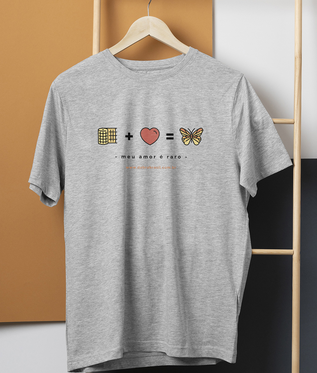 Camiseta Masculina Meu Amor é Raro