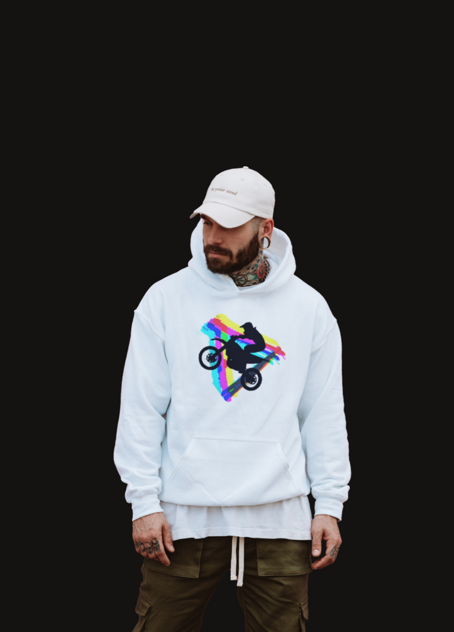 Nome do produto: Camisa Unissex Moletom - Motocross 