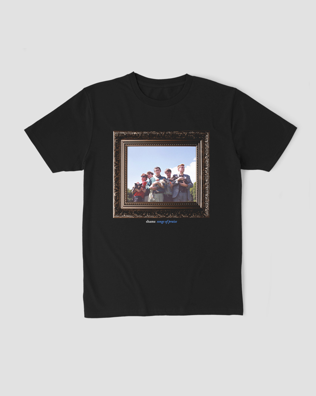 T-Shirt Quality Camiseta Shame Songs Black Mind The Gap Co. em MTGCo.