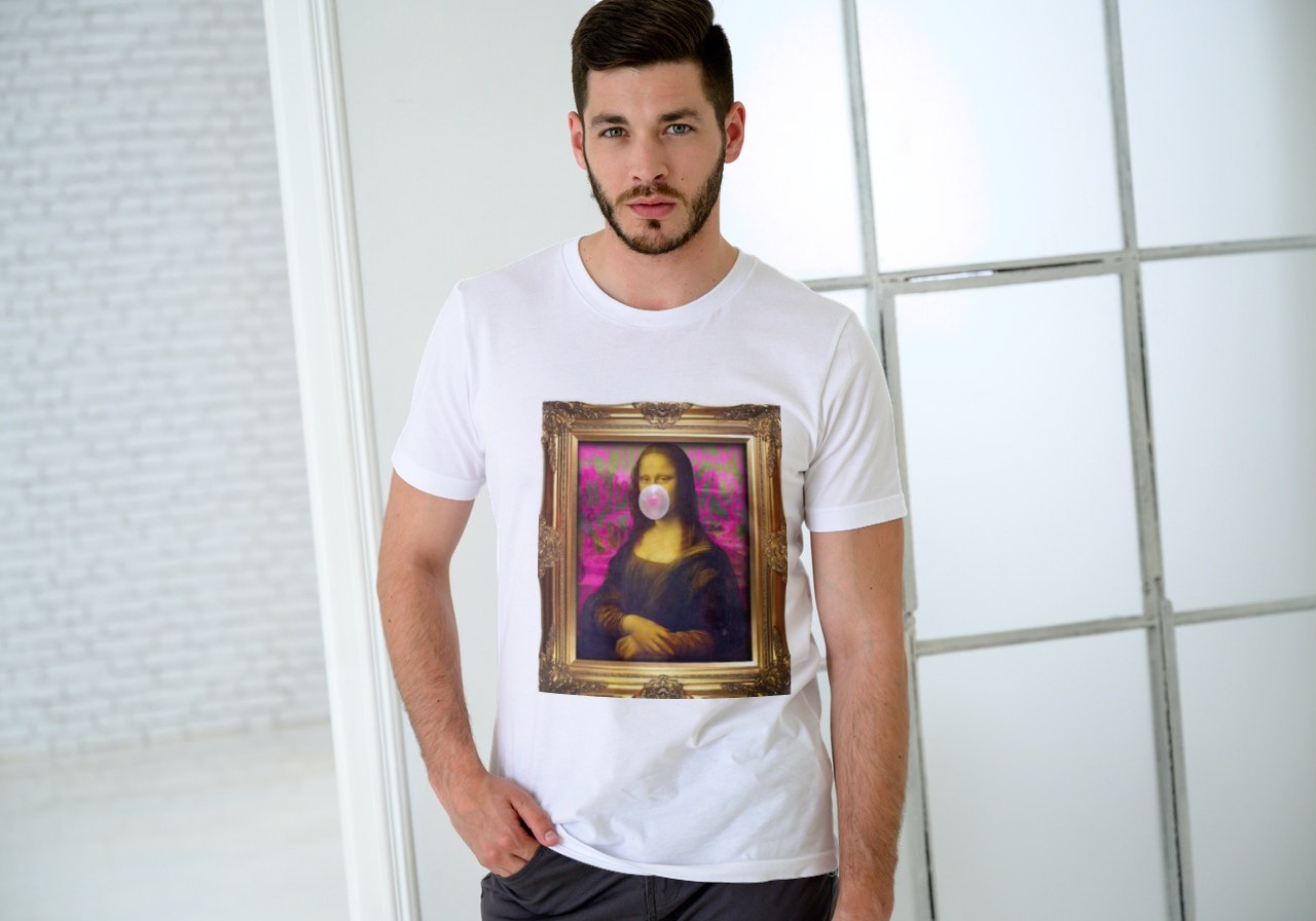 Nome do produto: STREETART COLLECTION - MONALISA GRAFITTI