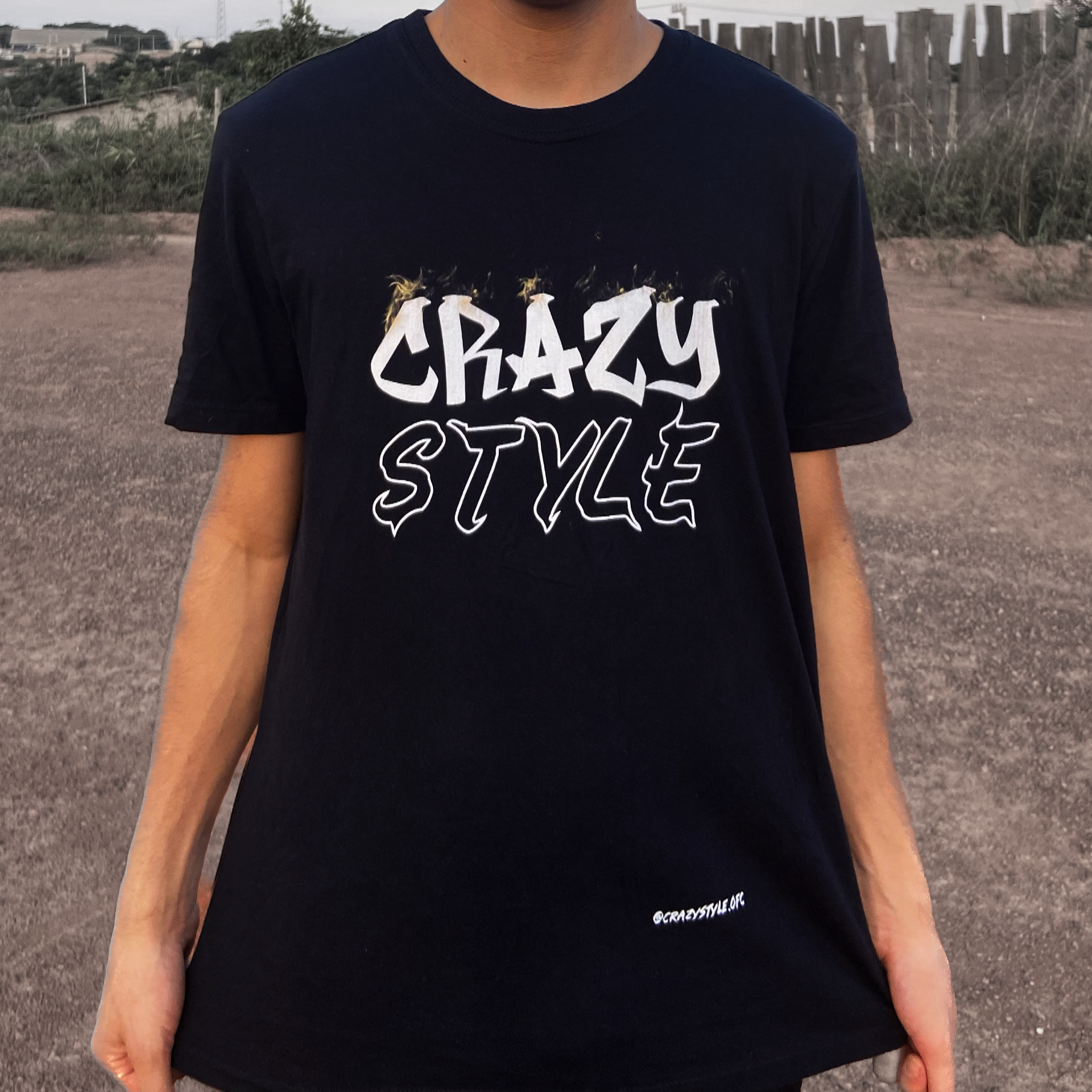 Nome do produto: Camiseta Crazy Style FIRE