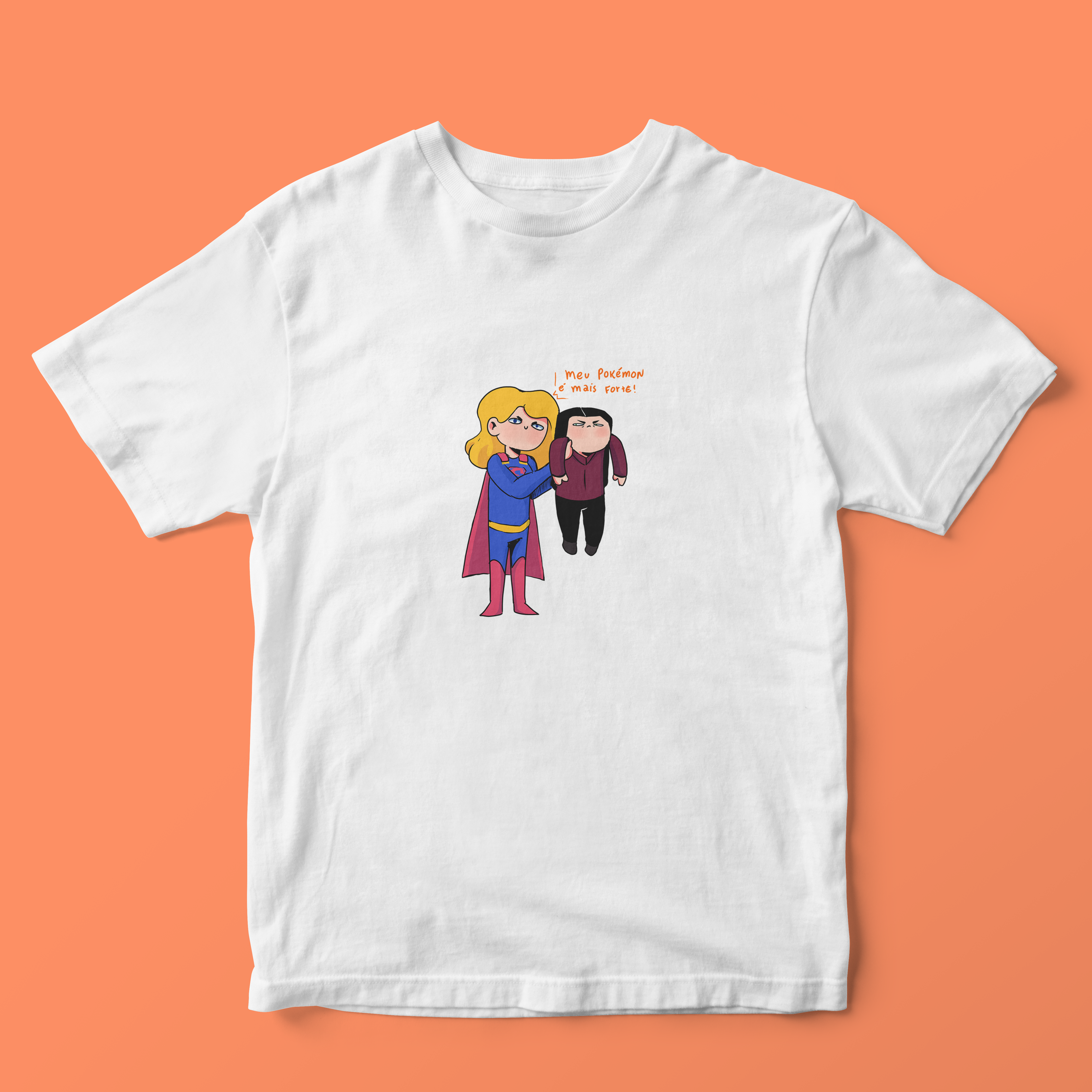 Nome do produto: Meu Pokémon! - T-SHIRT QUALITY