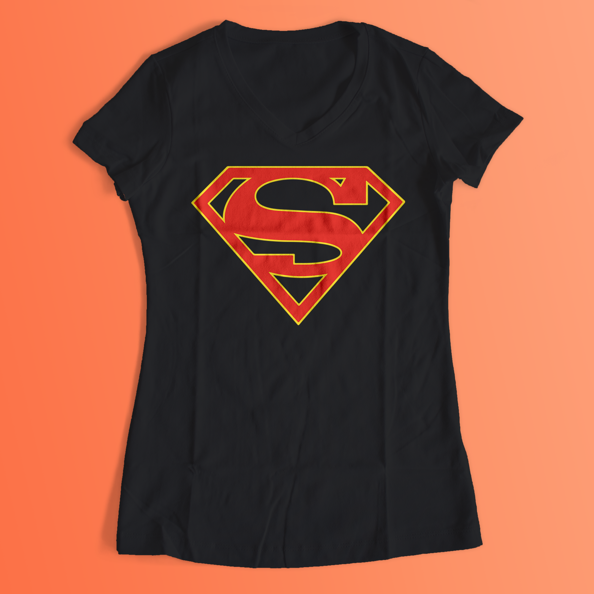 Nome do produto: Supergirl Logo - BABY LONG PRIME