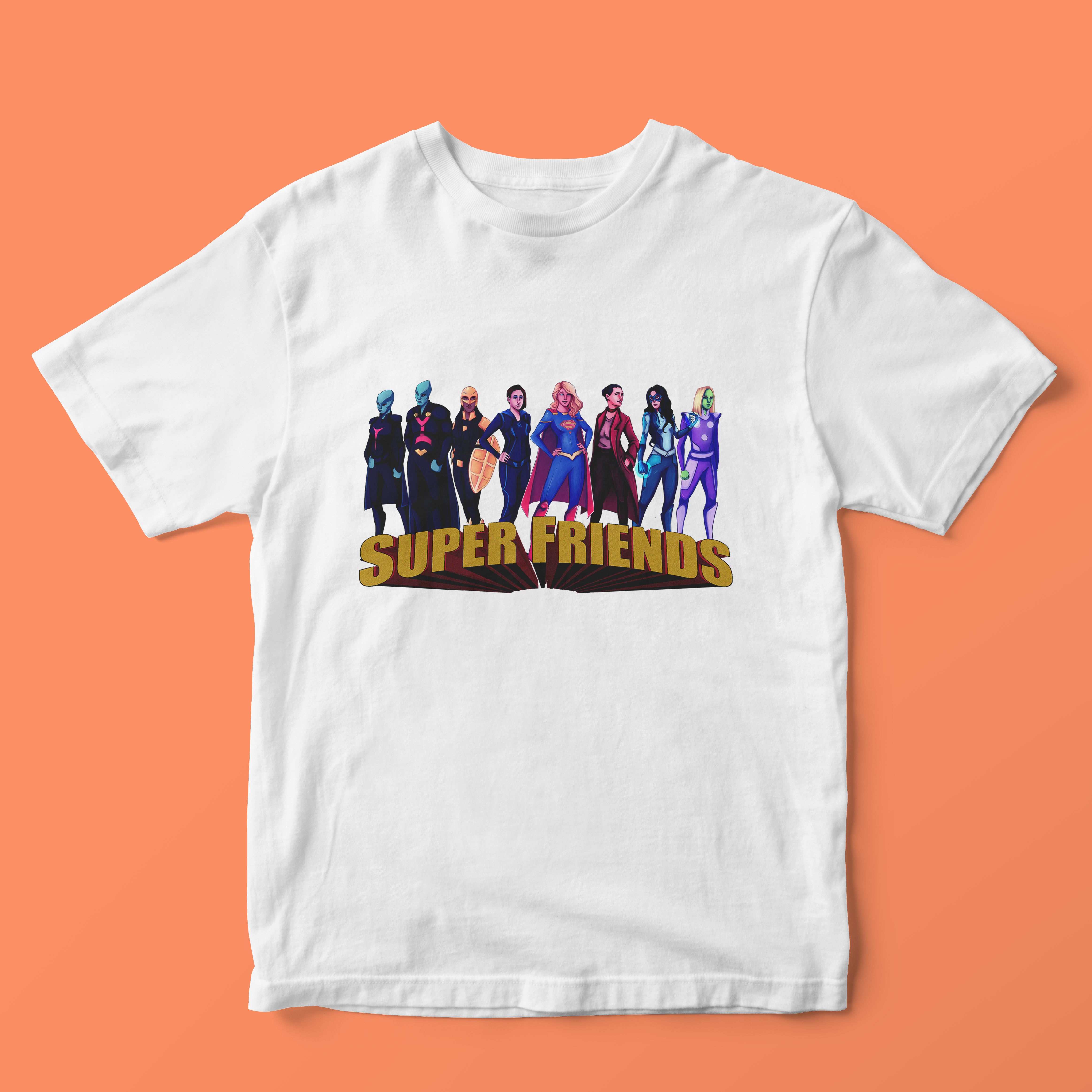 Nome do produto: Superfriends -  T-SHIRT QUALITY
