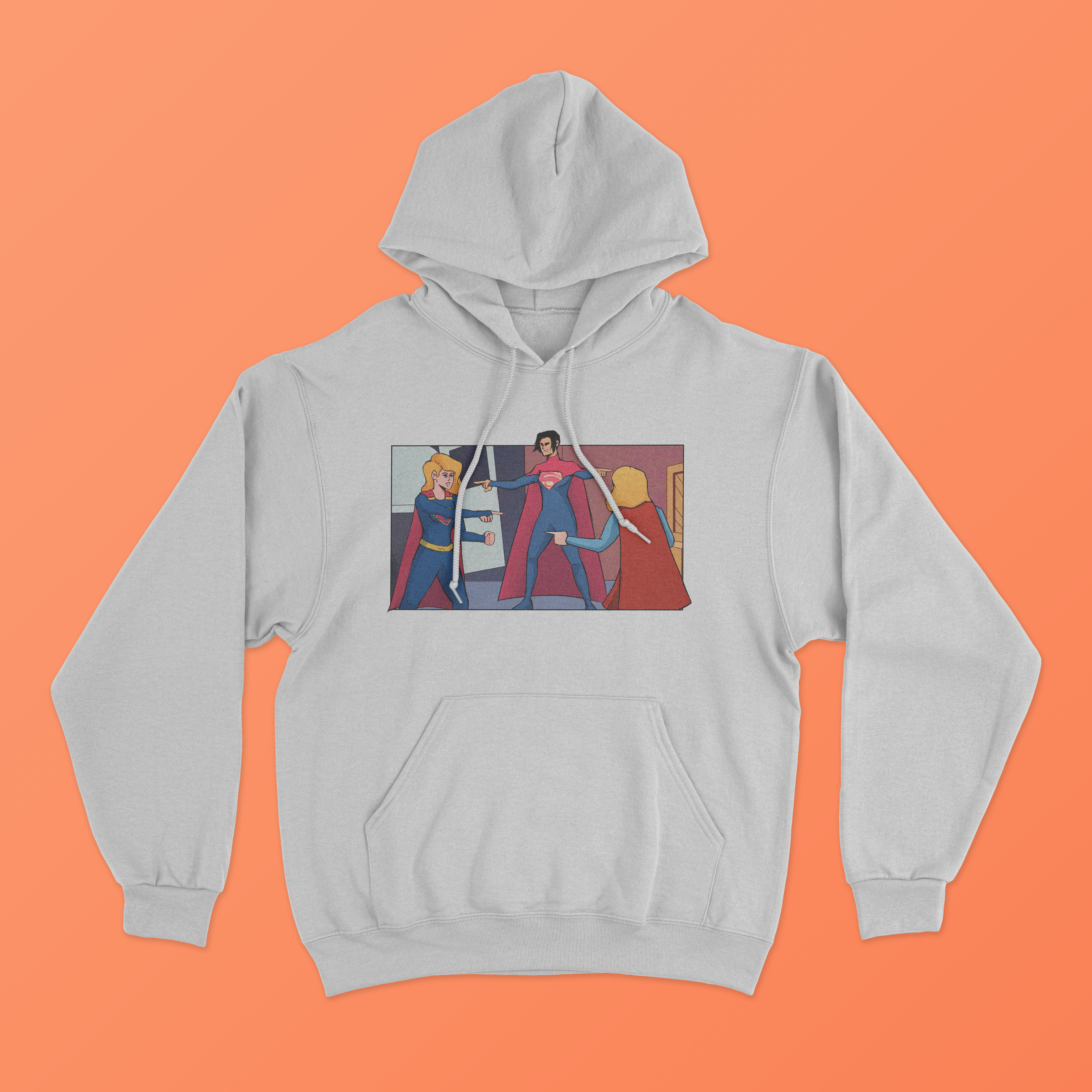 Nome do produto: 3 Supergirl - Moletom Canguru