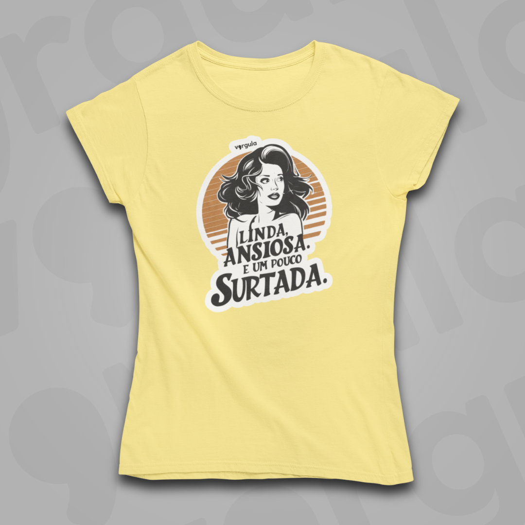 Nome do produto: Linda, ansiosa e um pouco surtada