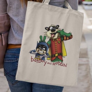 CALVIN & HAROLDO - BATBOY & HOBBIN [ECO BAG]