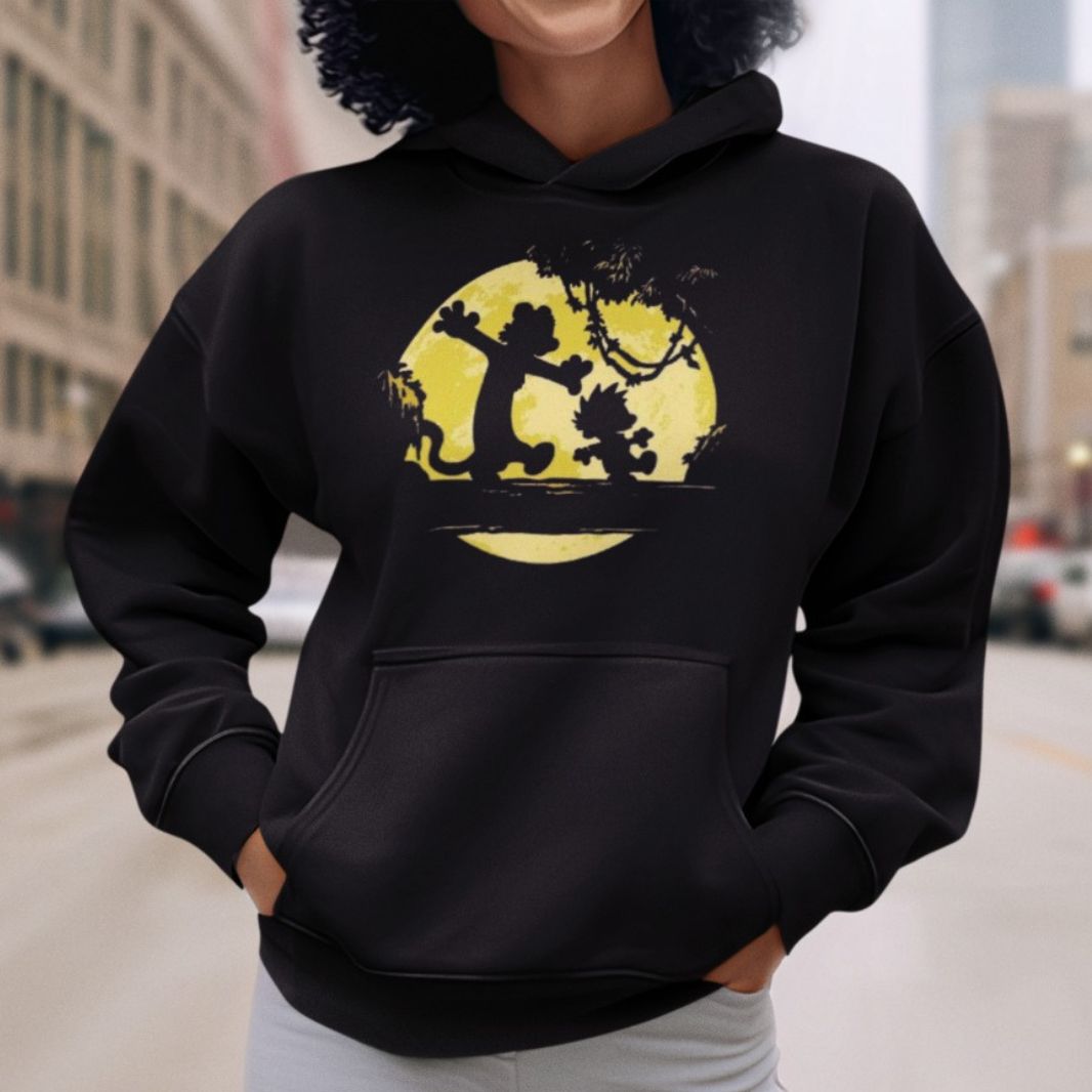 Nome do produto: CALVIN & HAROLDO - LUA CHEIA [MOLETOM CANGURU]