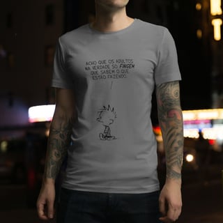 CALVIN & HAROLDO - TIRINHAS  [ESTONADA UNISSEX]