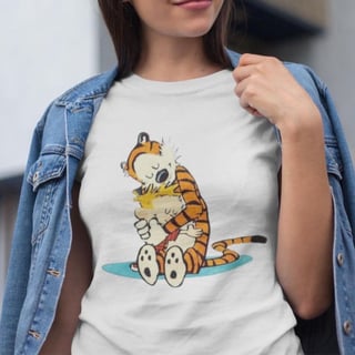 CALVIN & HAROLDO - ABRAÇO  [BABY LOOK]