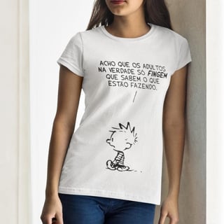 CALVIN & HAROLDO - TIRINHAS  [BABY LOOK]