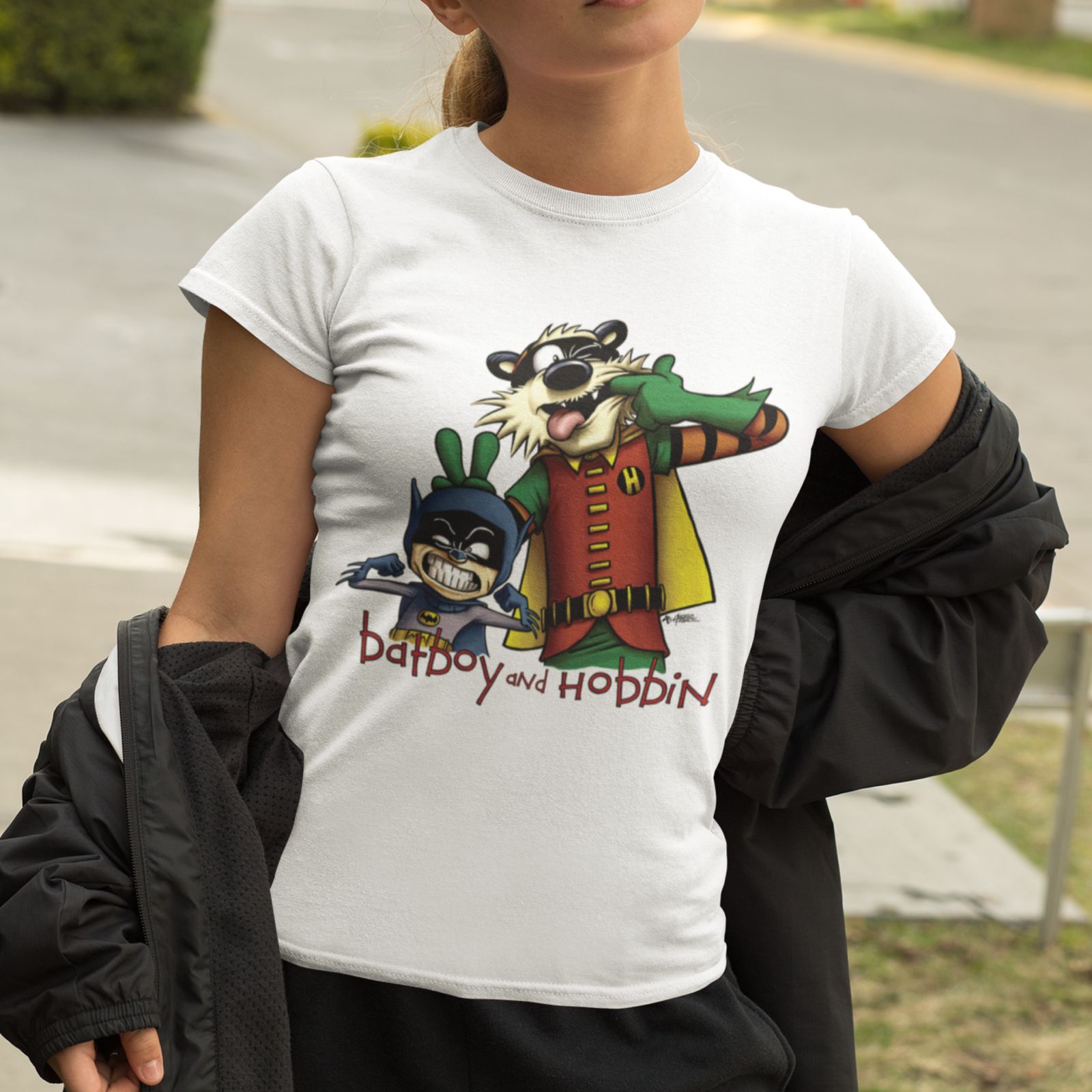 CALVIN & HAROLDO - BATBOY & HOBBIN - [BABY LOOK]