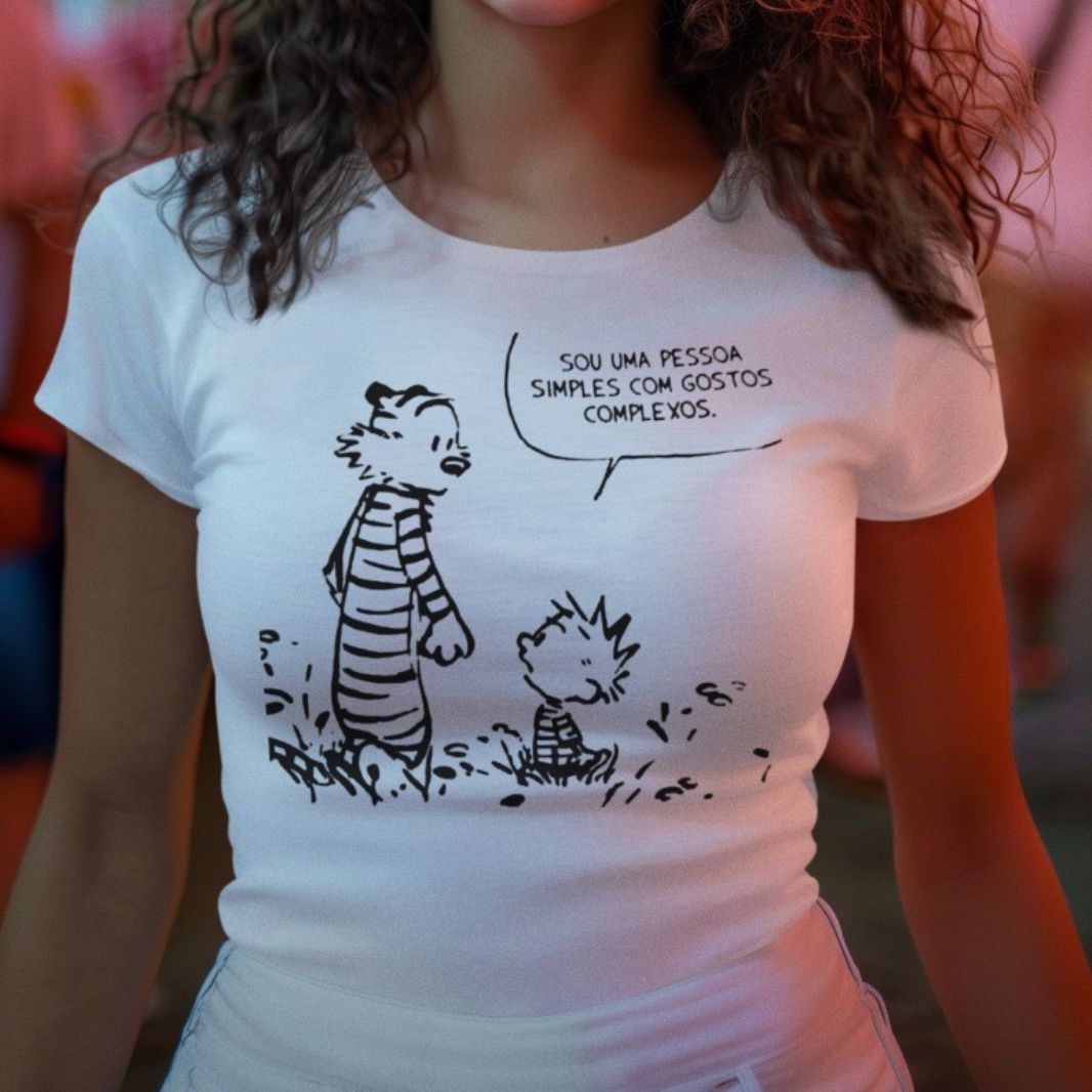 CALVIN & HAROLDO - TIRINHAS 2 [BABY LOOK]