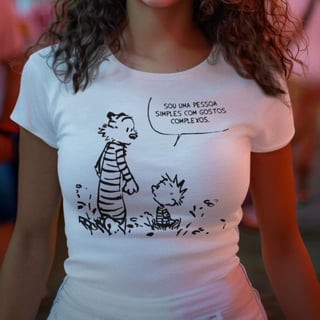 CALVIN & HAROLDO - TIRINHAS 2 [BABY LOOK]